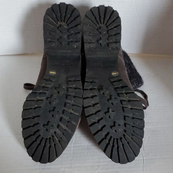 Lucky Brand Ankle Boots Combat Brown Suede Huntress Lace Up Women's WOMAN'S 10 M - Picture 9 of 16